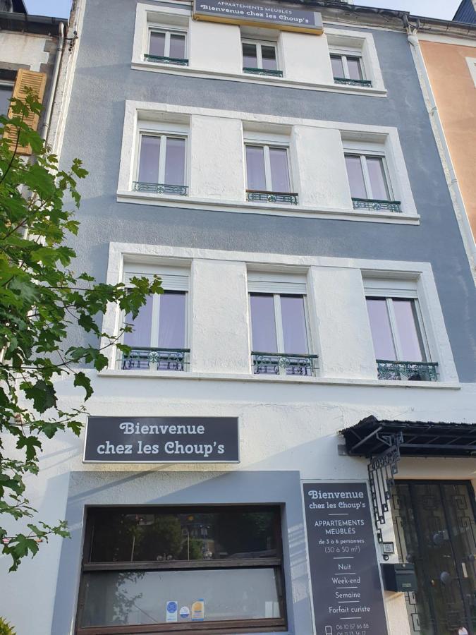 Appartement Bienvenue chez les ch'oups 50m2 terrasse 30m2 à La Bourboule Extérieur photo
